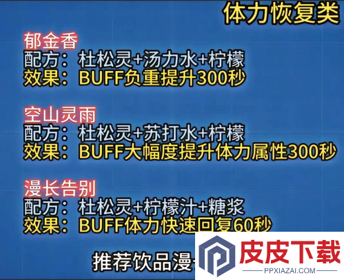 三角洲行动特饮效果