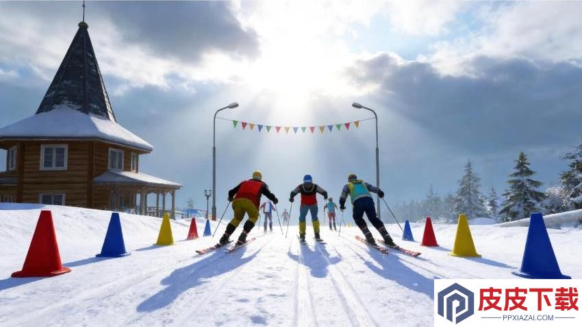雪山滑雪冲刺游戏最新版下载