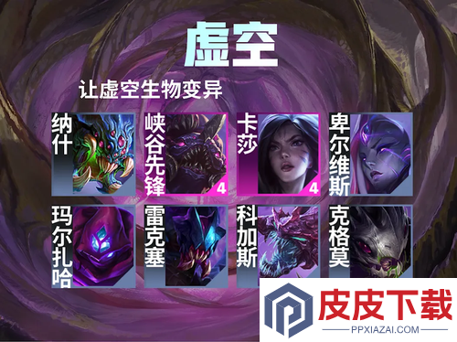 云顶之弈S16虚空阵容
