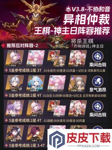 崩坏星穹铁道3.8异相仲裁配队