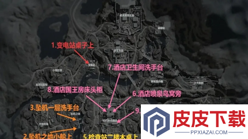 三角洲行动长弓溪谷所有房卡位置
