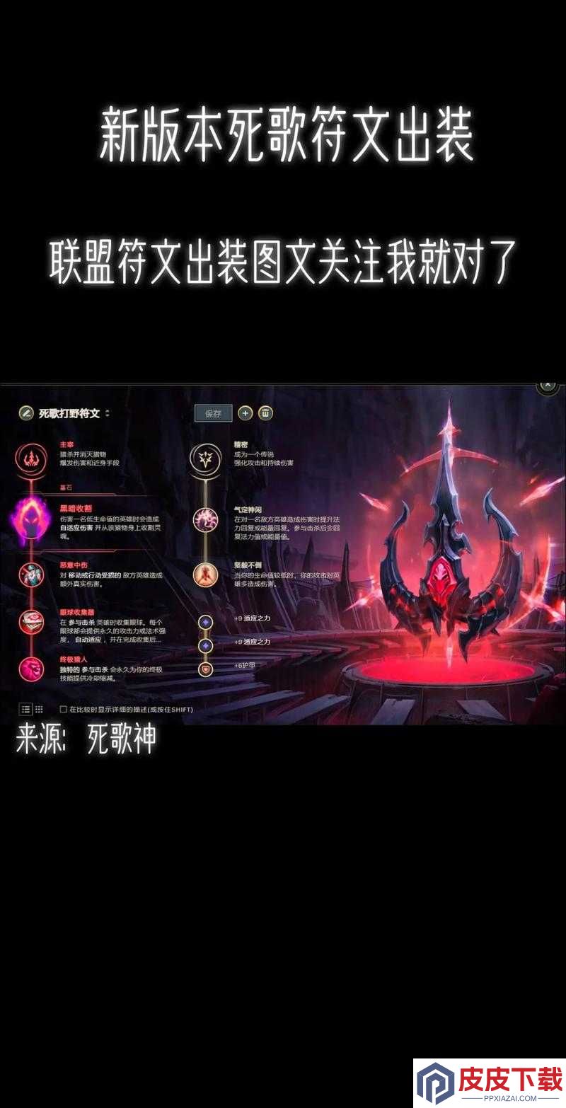 死歌出装天花板