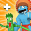 merge rainbow: blue monsters游戏