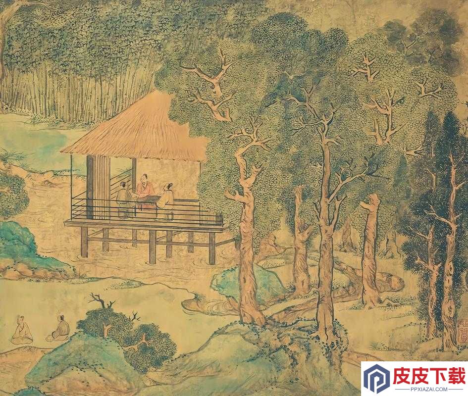 江南百景图兰亭修禊背后
