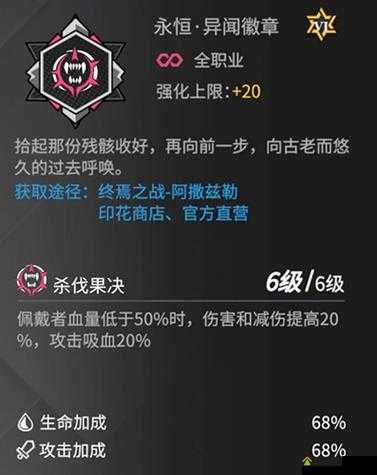 高能手办团中，格雷豪斯究竟该佩戴哪款徽章才能更强？人物徽章推荐揭秘！