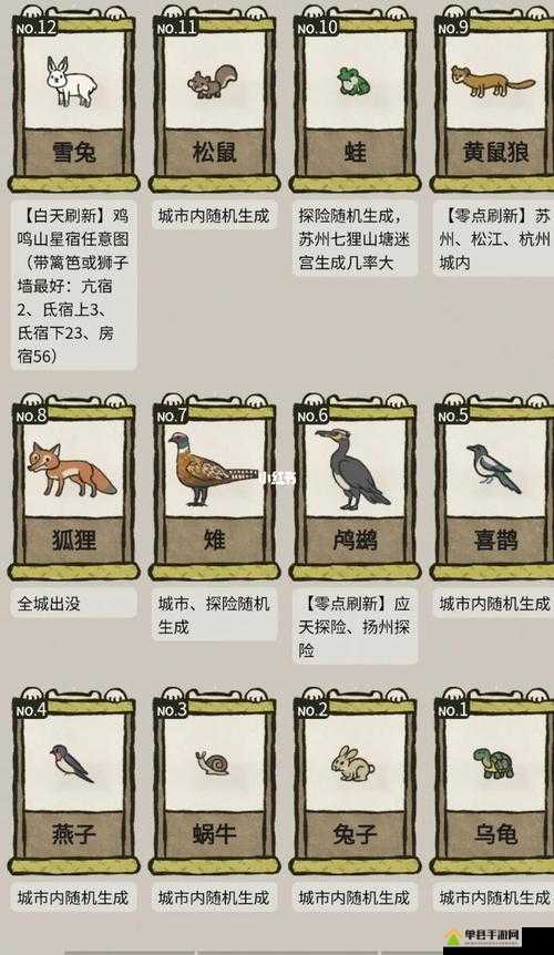 江南百景图小动物饲养后有何惊喜？全面解析动物用处与攻略