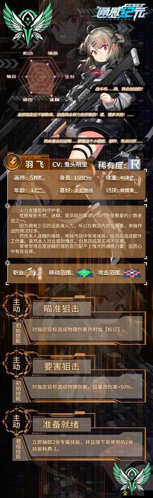 通感纪元羽飞实力如何？通感者技能羁绊全解析及未来玩法大猜想