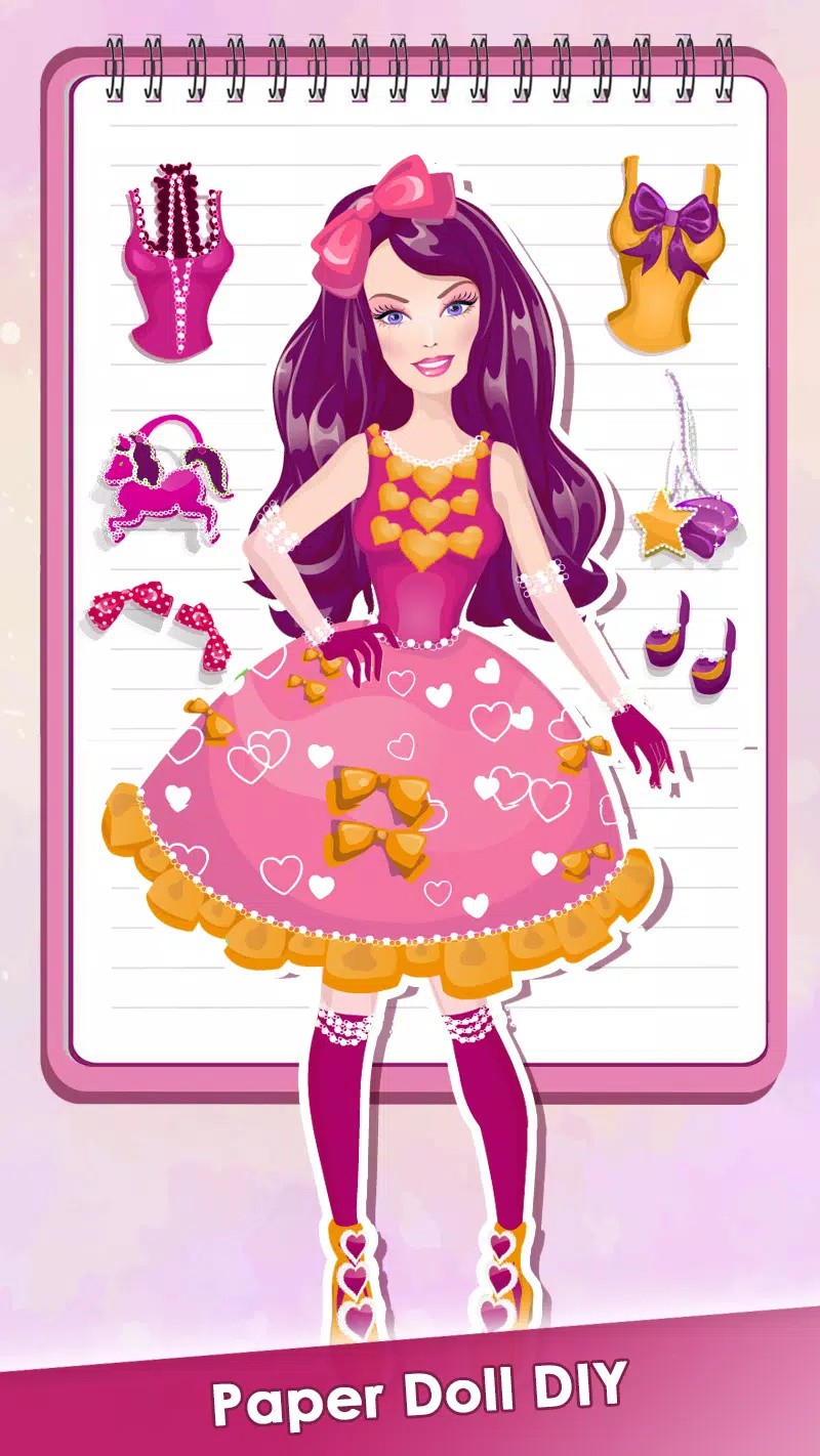 纸娃娃装扮日记(Paper Doll Diary: Dress Up DIY)游戏下载