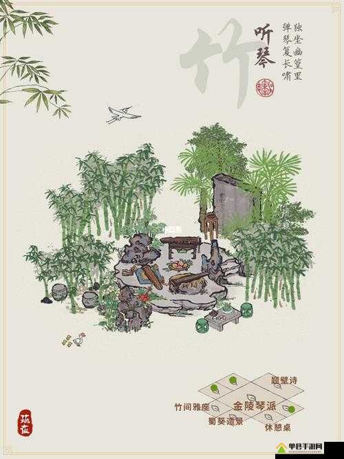 江南百景图听琴松最佳摆放位置在哪？未来玩法革命预测及美观布局技巧