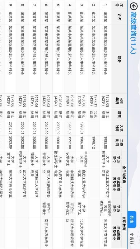 人员信息移动查询系统官网版下载