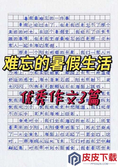 我的暑假生活