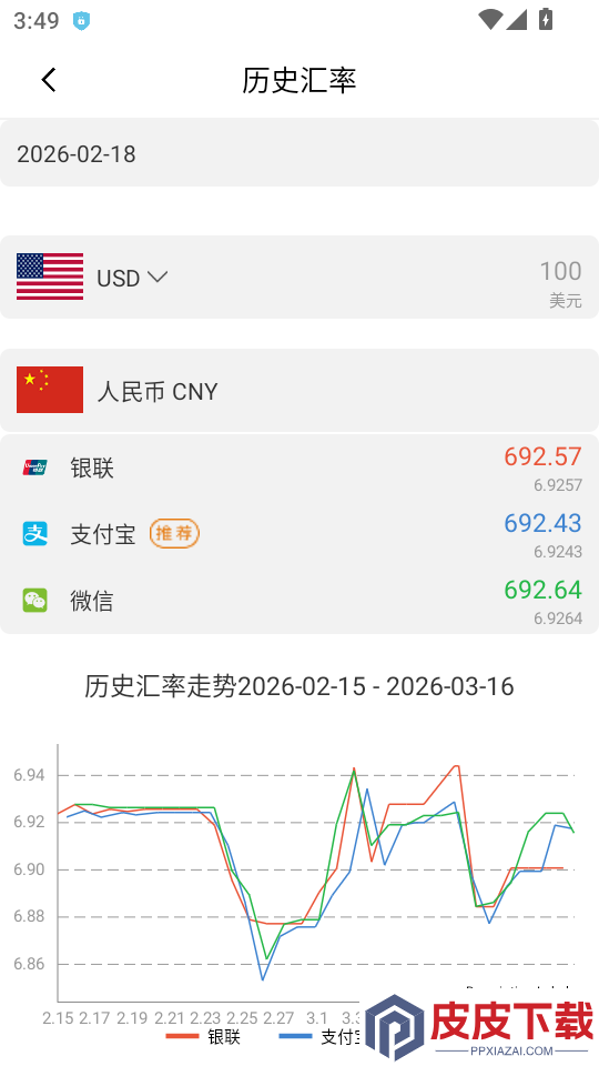 PK汇率APP最新版下载