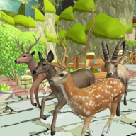 Deer Racing in Jungle游戏