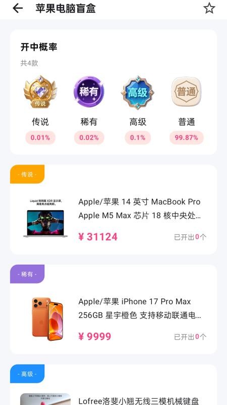 潮创盲盒APP官网版下载