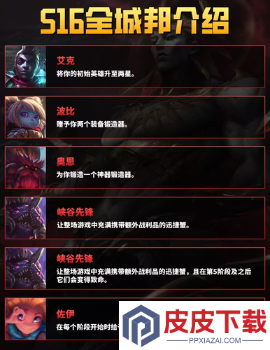 云顶之弈s16赛季城邦机制