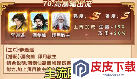 仙剑奇侠传新的开始伙伴搭配思路