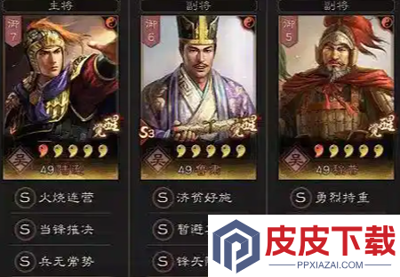 三国志战略版s11赛季平民队伍