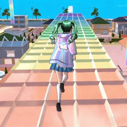 樱花校园恋爱跑酷游戏