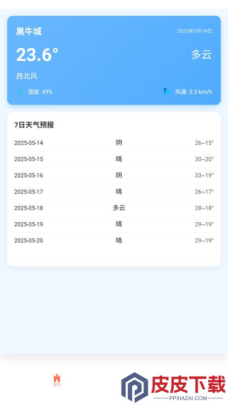 黑猫天气助手app免费版下载