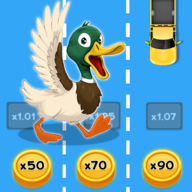 小鸡快跑公路游戏2025（Chicken Run Road Game 2025）