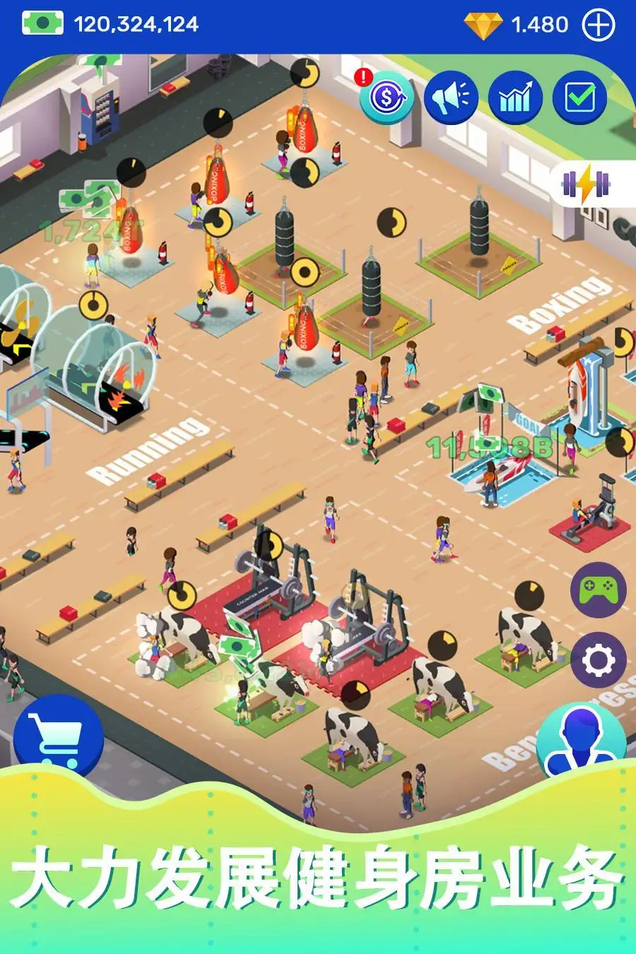 Idle Fitness Gym Tycoon游戏下载