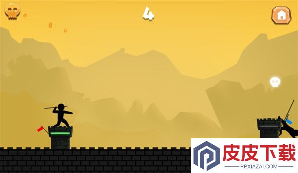 epic stickman knight hero fighting: javelin tower手游下载