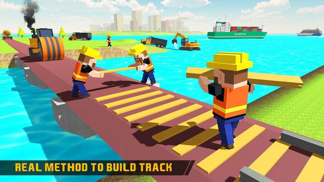 水路火车轨道建造者（River Road Train Track Builder）游戏下载