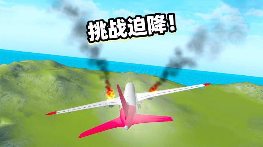 飞机碰撞模拟器游戏