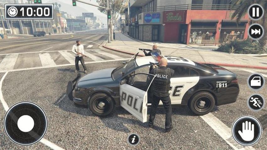 警车驾驶3D手游