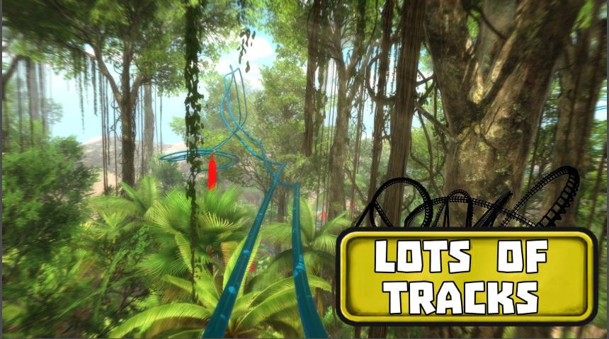 vr过山车（VR Roller Coaster 360）游戏