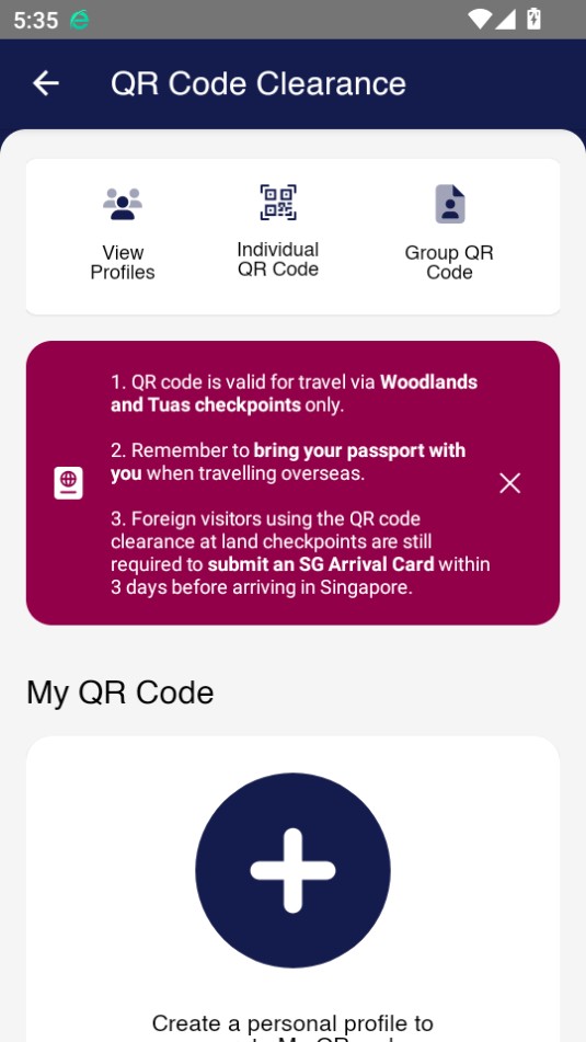 myica mobile新加坡入境申报