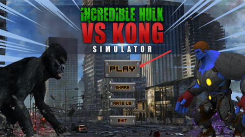 Incredible Monster VS Kong Rampage游戏
