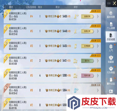 和平精英ss36赛季段位继承表一览