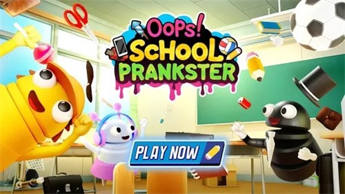 哎呀学校恶作剧学生游戏