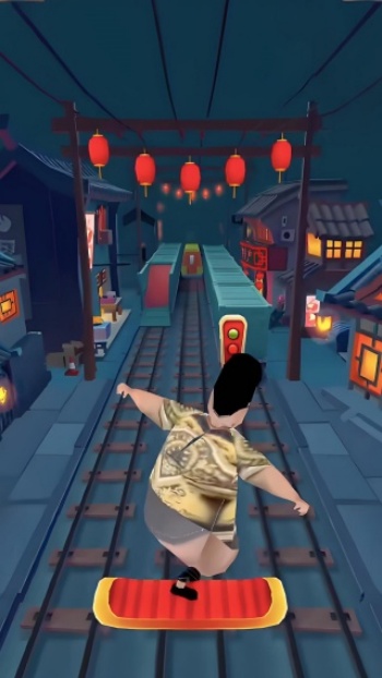 跑酷的少年游戏