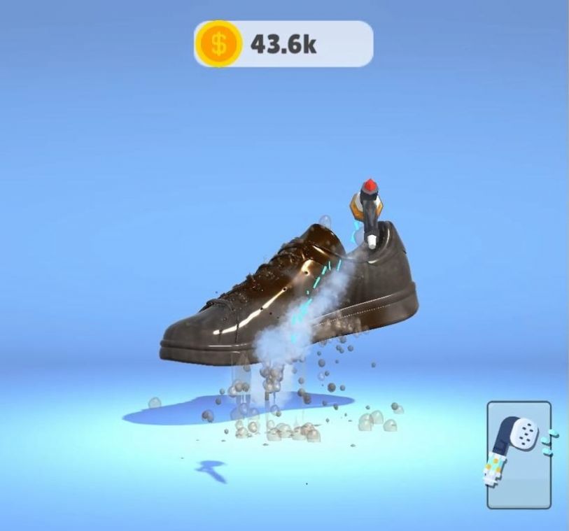 刷鞋模拟器（sneaker-cleaner）